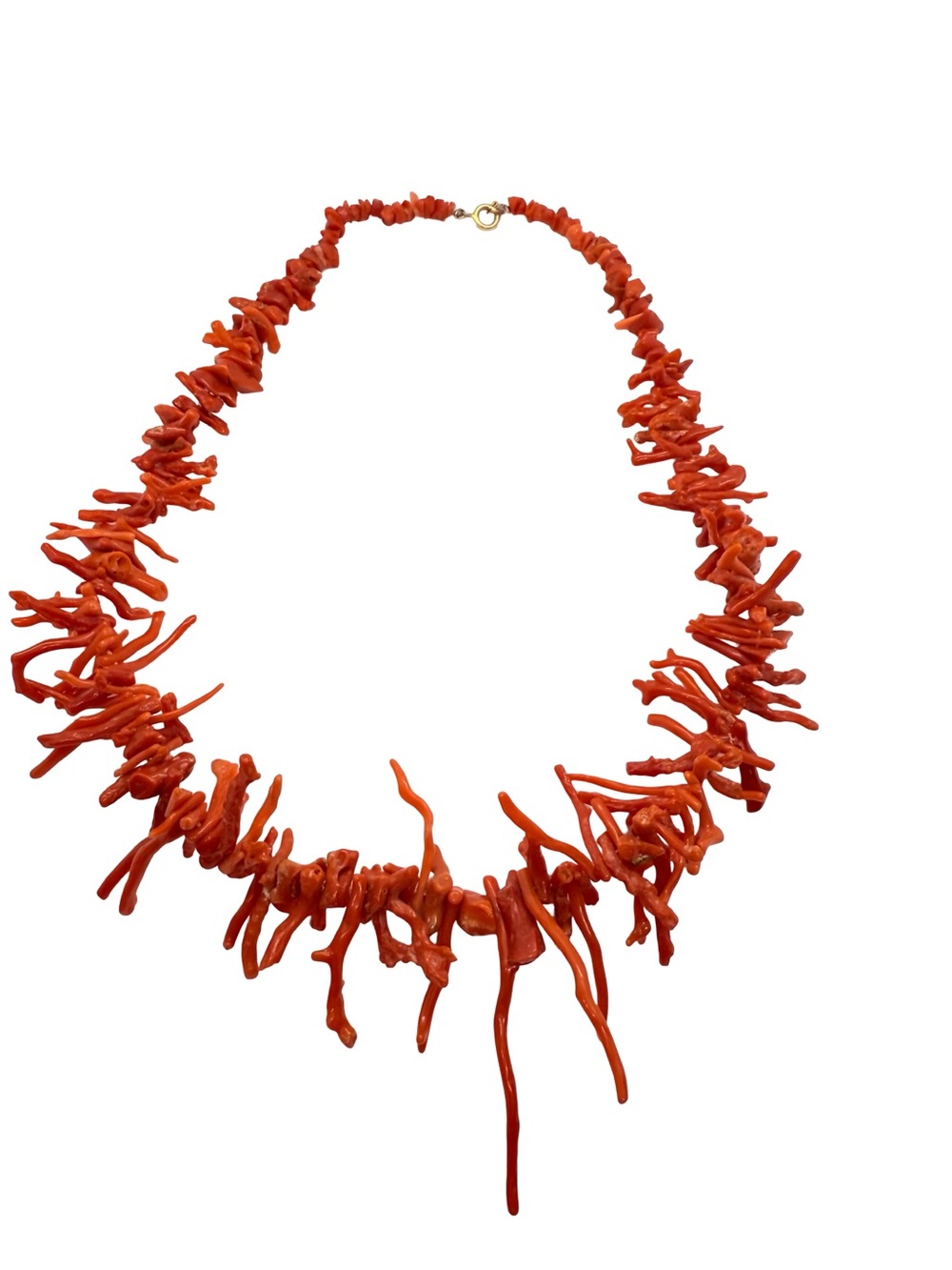 Red Mediterranean Coral Necklace!